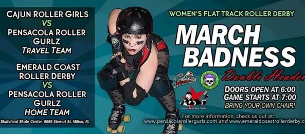 CRG heads east to face Pensacola Roller Gurlz March 29