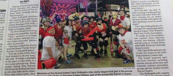 CRG in The Houma Courier!