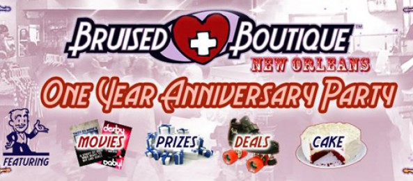 Happy Anniversary to Bruised Boutique!