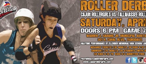 CRG to Host Tallahassee Rollergirls on April 9!