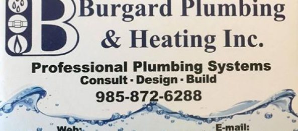 New Sponsor – Burgard Plumbing
